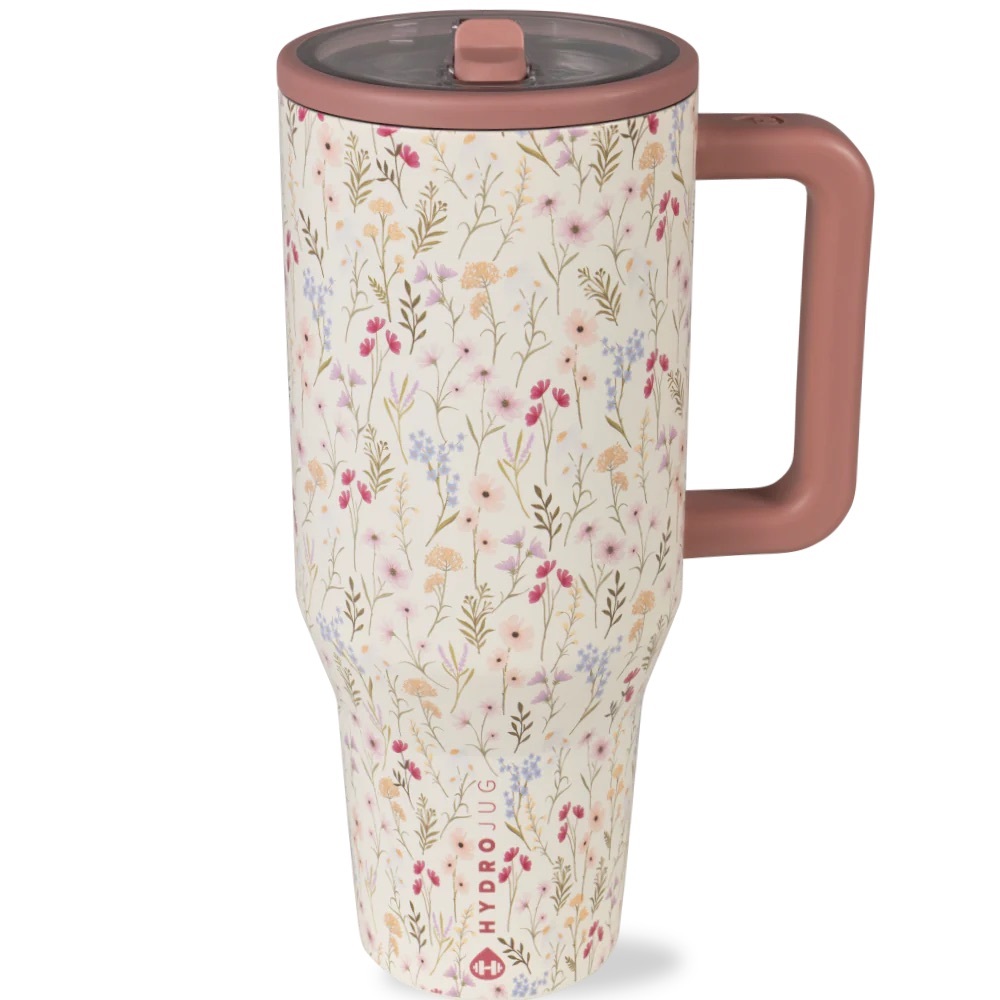 HydroJug Wildflower 32oz Travel Mug